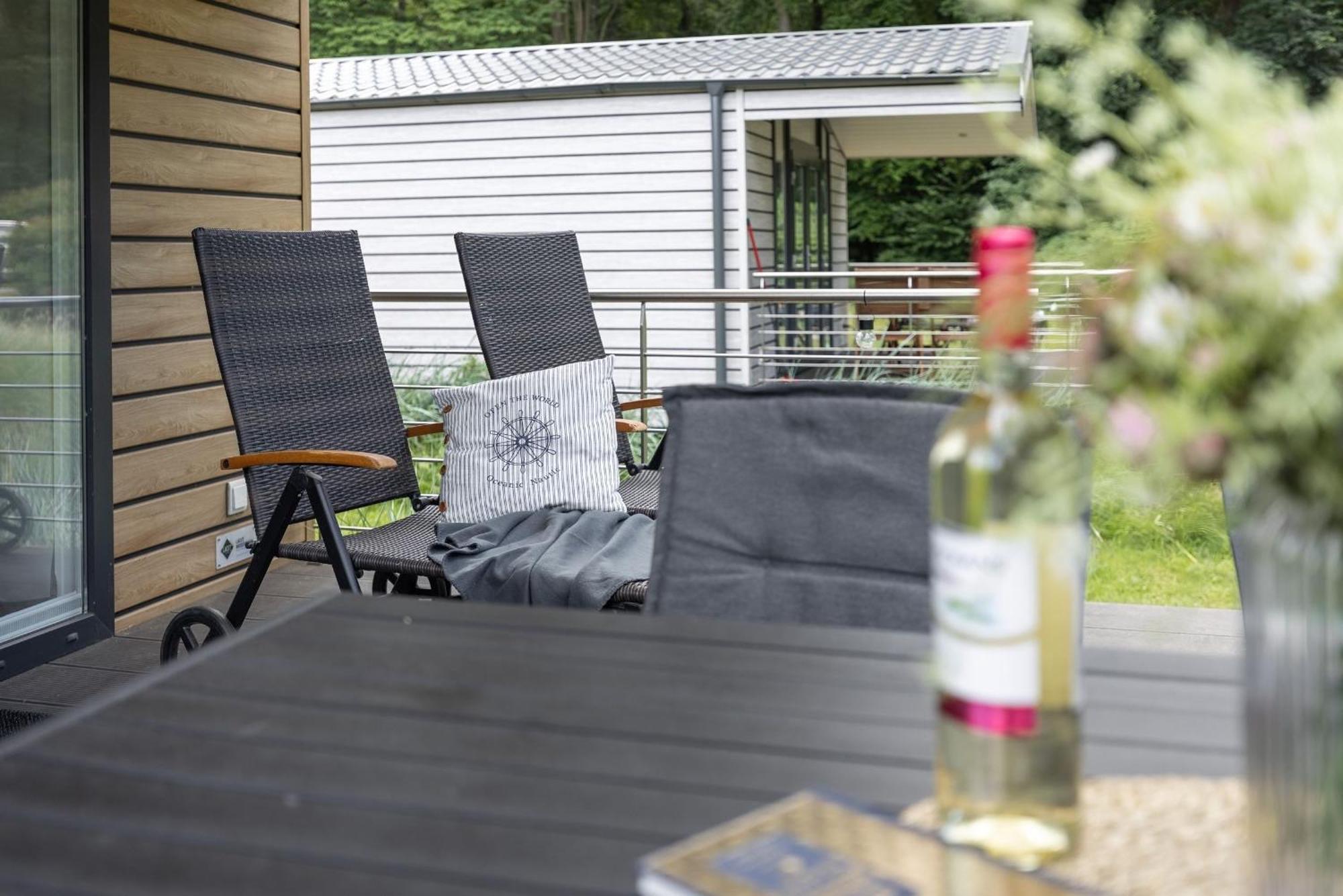 OstseeCamp Lübecker Bucht Ferienhaus Strandläufer Haffkrug Exterior foto